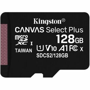Kingston microSDXC Canvas Select Plus 128GB 100MB/s UHS-I