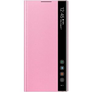 Samsung EF-ZN970CPEGWW Clear View flipové pouzdro Galaxy Note10 růžové