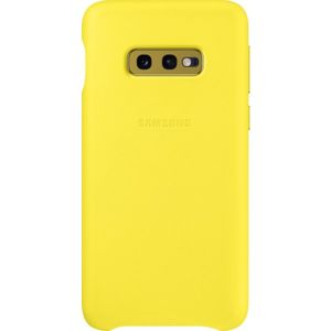Samsung EF-VG970LY kožený zadní kryt Samsung Galaxy S10e žlutý