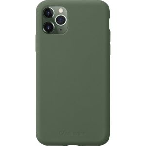 CellularLine SENSATION ochranný silikonový kryt iPhone 11 Pro tmavě zelený