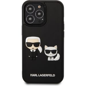 Karl Lagerfeld and Choupette 3D Kryt iPhone 13 Pro černý