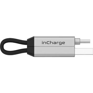 inCharge 6 nabíjecí a datový kabel 6v1 stříbrný