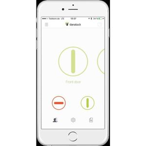Danalock V3 Bluetooth pro iOS i Android chytrý zámek bez cylindrické vložky