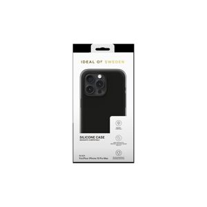iDeal Of Sweden silikonový zadní kryt s MagSafe iPhone 15 Pro Max černý