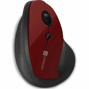 CONNECT IT FOR HEALTH ergonomická vertikální myš červená