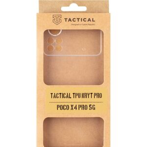 Tactical TPU kryt pro Poco X4 Pro 5G Transparent