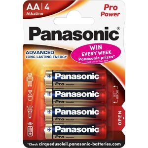 Panasonic Pro Power Gold AA alkalické baterie, 4 ks