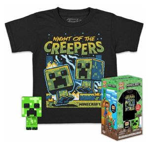 Funko Pocket POP! & Tee: Minecraft- Creeper XL (dětské)
