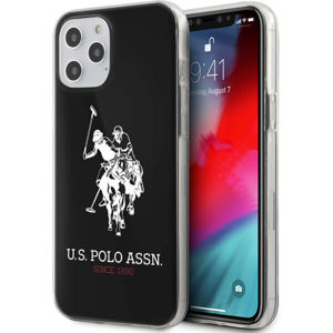 U.S. Polo PC/TPU Big Horse kryt iPhone 12 Pro Max 6.7" černý