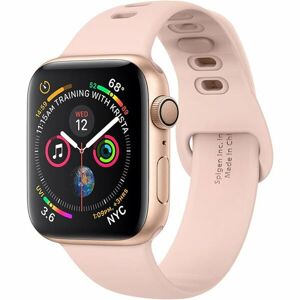 Spigen Silicone Fit silikonový řemínek Apple Watch 44/42 mm růžový