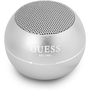 Guess Mini Bluetooth Speaker (3W) stříbrný